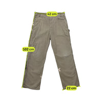 Dickies Distressed Relaxed Fit Brown Workwear Carpenter Pants