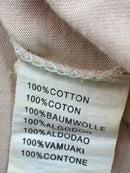 Polo com estampado gráfico de Patchwork e Letras Caprichoso