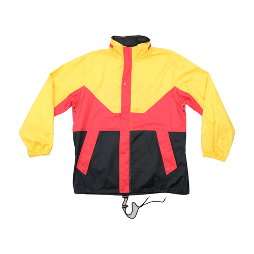 Corta-Vento vintage em Poliamida color block