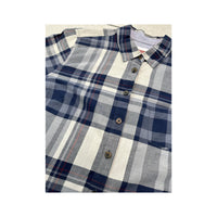 Mustang Plaid Cotton Button Up Shirt