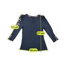 Tommy Hilfiger Puff Shoulder Scoop Neck Shirt