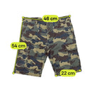 Dirty Paint Woodland Camo Cargo Shorts