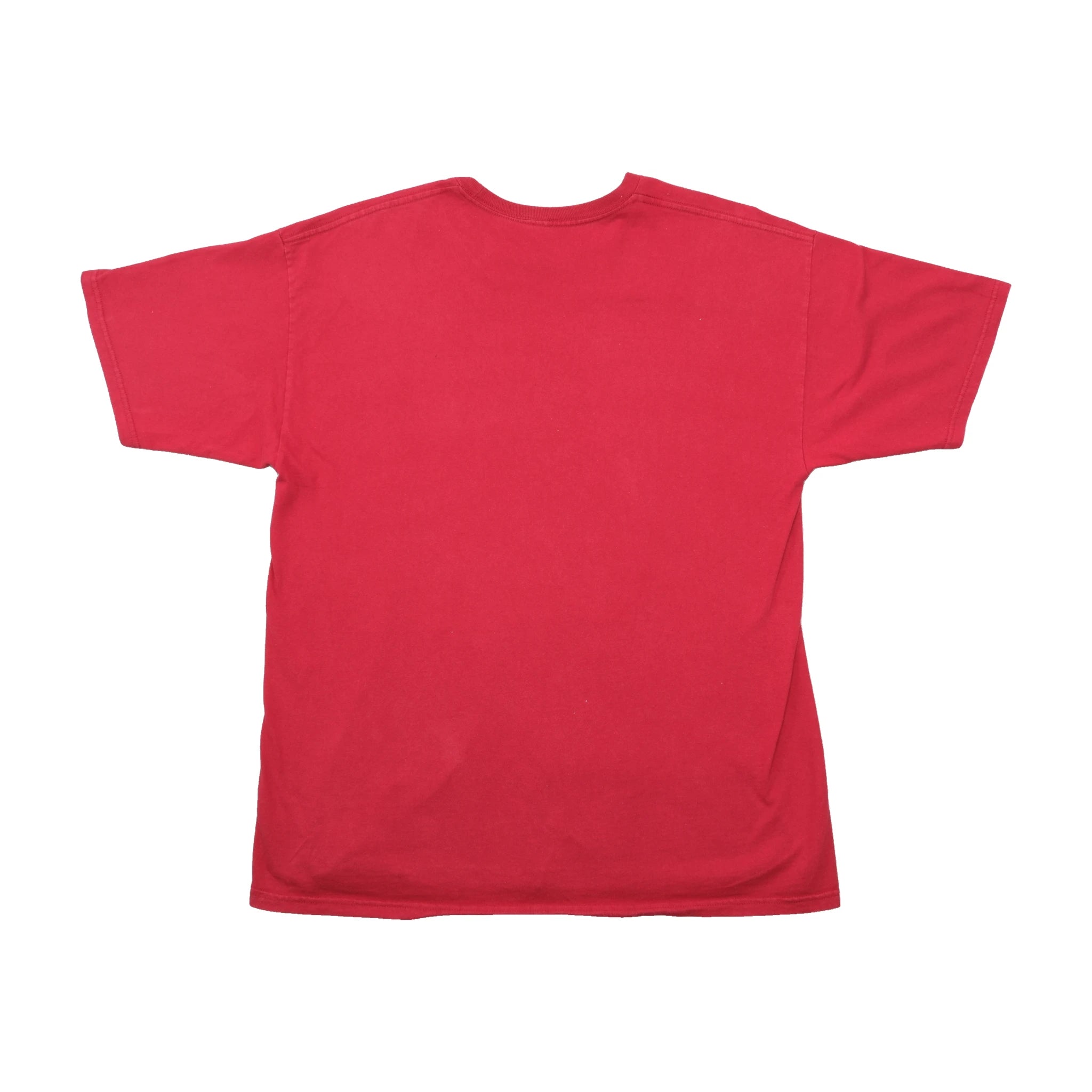 Vans Red Logo Cotton Graphic Shirt