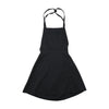 Jennyfer Black Tie-Back Pinafore Dress with Pocket