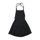 Jennyfer Black Tie-Back Pinafore Dress with Pocket