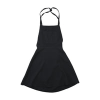 Jennyfer Black Tie-Back Pinafore Dress with Pocket