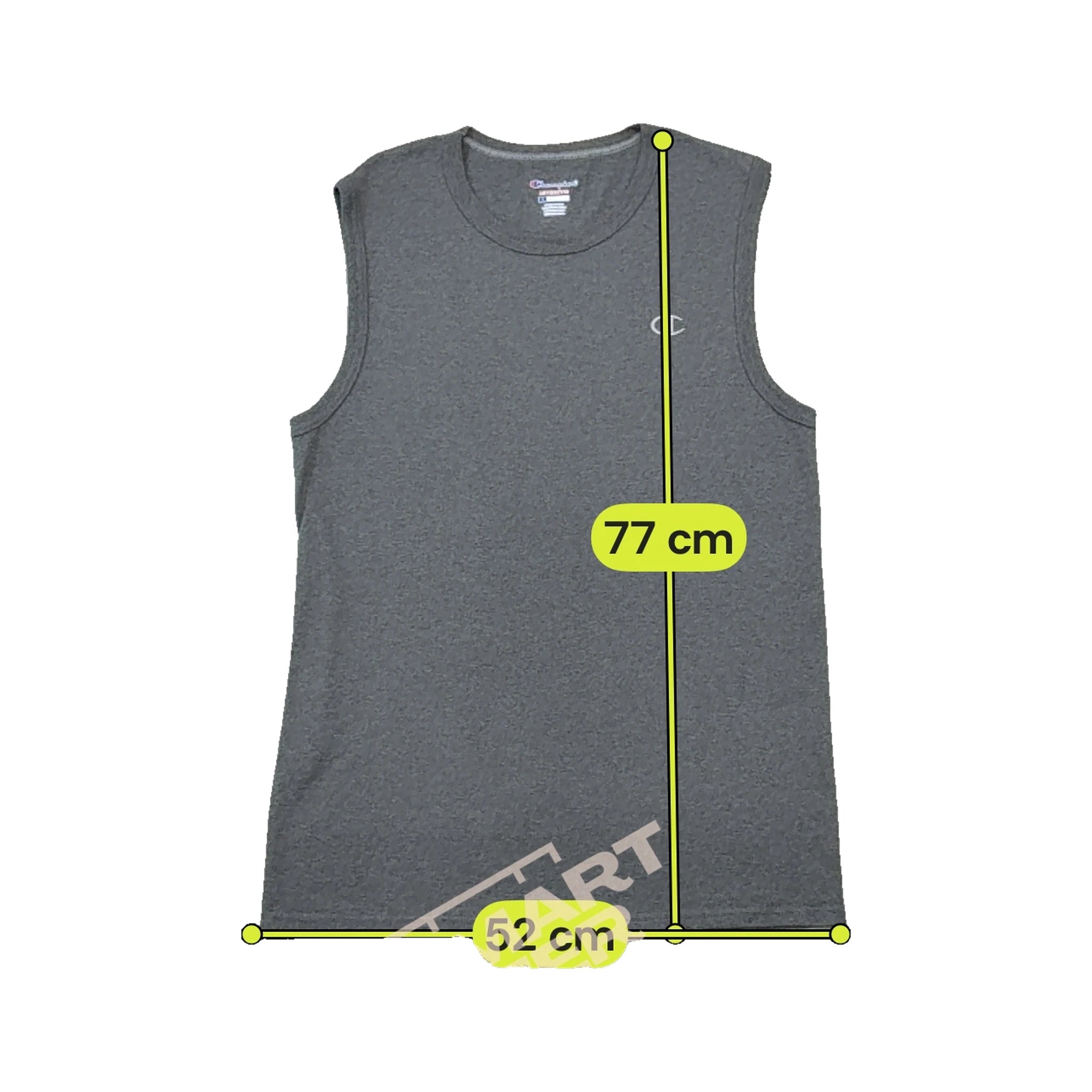 Champion Heather Gray Logo Tank Top