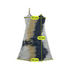 Andreana Floral Mesh Tie Dye Slip Dress