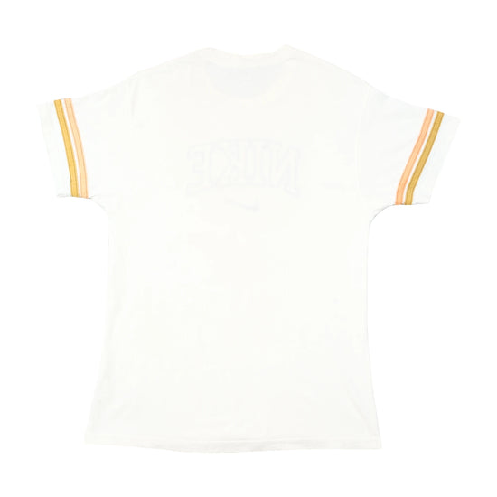 Camisa de Algodão com Mangas Listradas e Logótipo Bordado Vintage, Nike