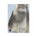 OMAI Leopard Print Lace Up Blouse