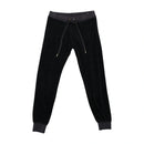 Juicy Couture Black Velour Jogger Pants
