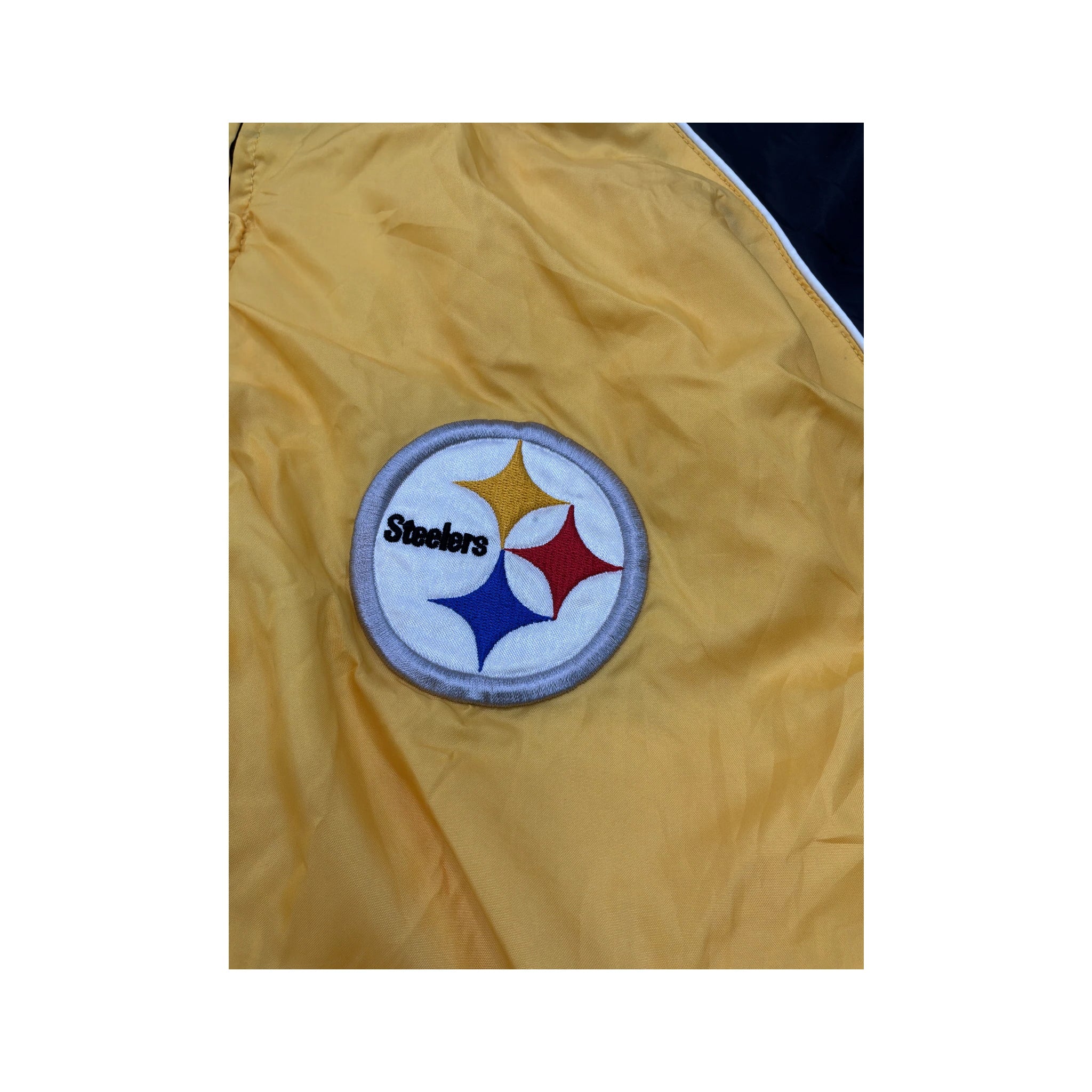 Casaco de fato de treino G-III Apparel Pittsburgh Steelers color block