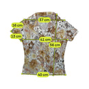 Fiormik Floral Short Sleeve Blouse