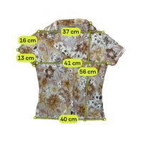 Fiormik Floral Short Sleeve Blouse
