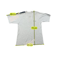 Camisa Henley Champion Cinzento-mesclada com Fita de logótipo nos Ombros