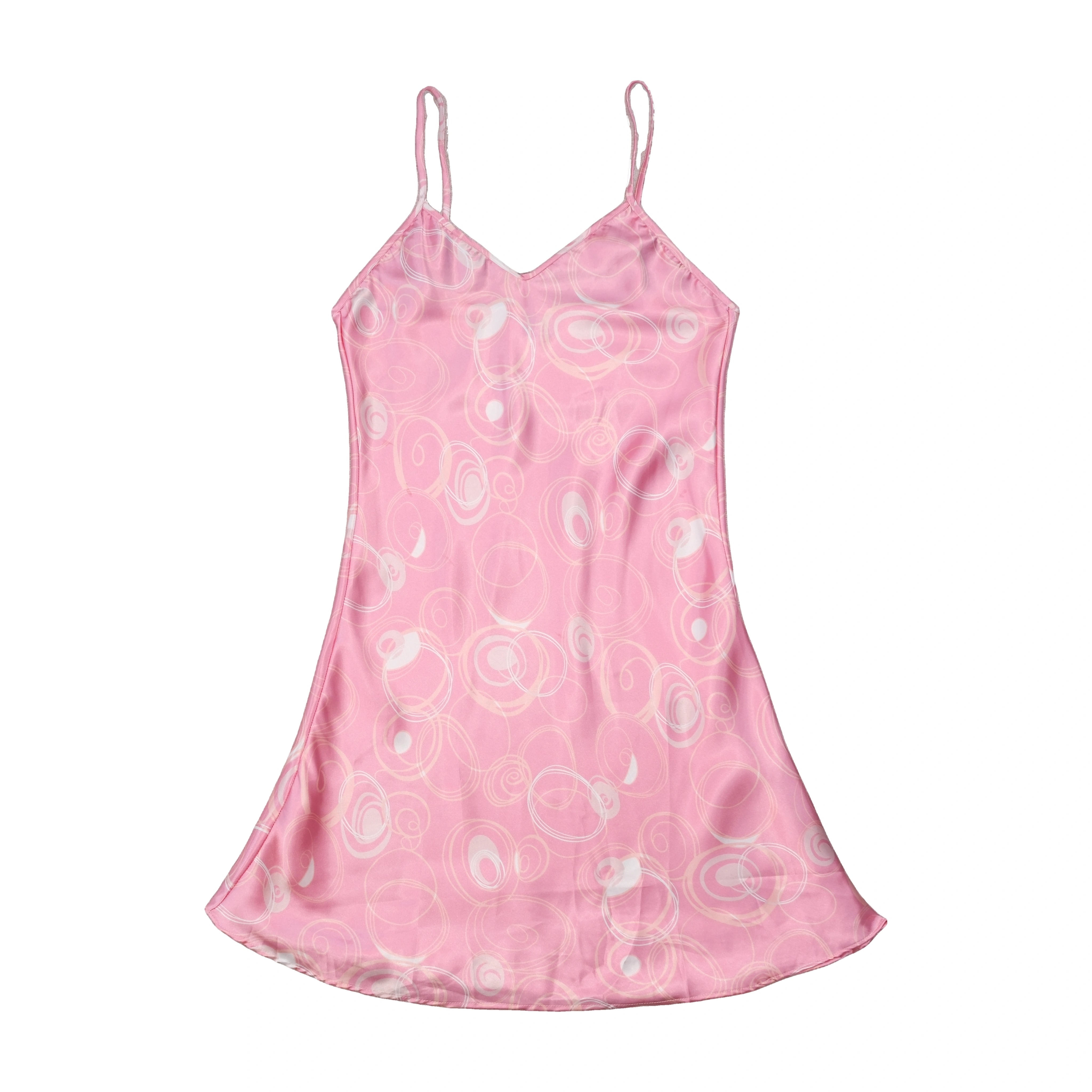 EURO Abstract Swirl Slip Dress