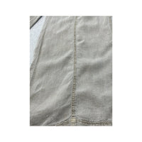 Vintage Blue Cult Wide Leg Patchwork Linen Blend Pants