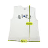 Nike Embroidered Logo Sleeveless Cotton Shirt