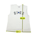 Nike Embroidered Logo Sleeveless Cotton Shirt