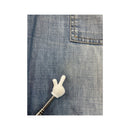 Witboy Light Wash Denim Cargo Pants