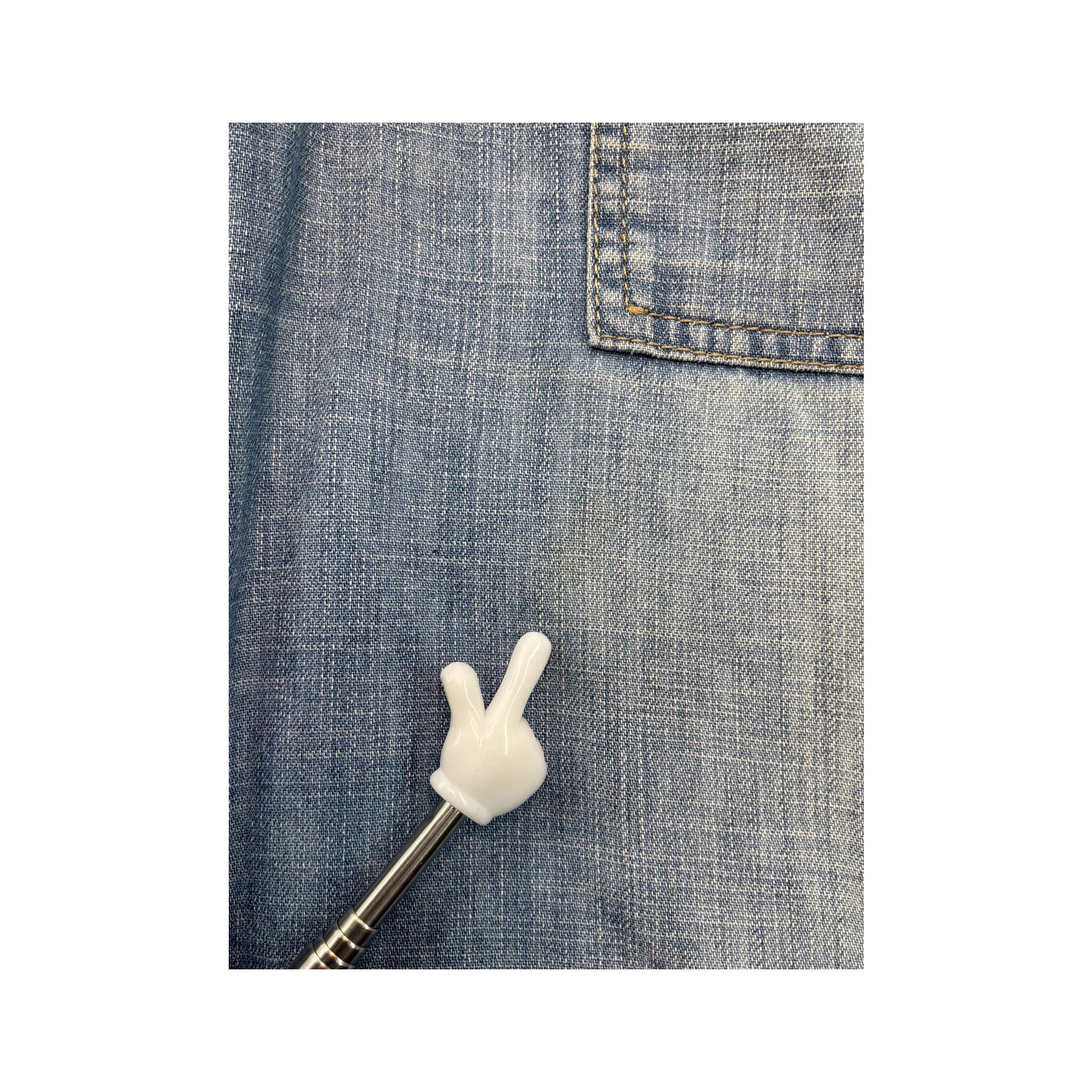 Witboy Light Wash Denim Cargo Pants