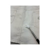 Guess White Cotton Stretch Denim Rhinestone Mini Skirt
