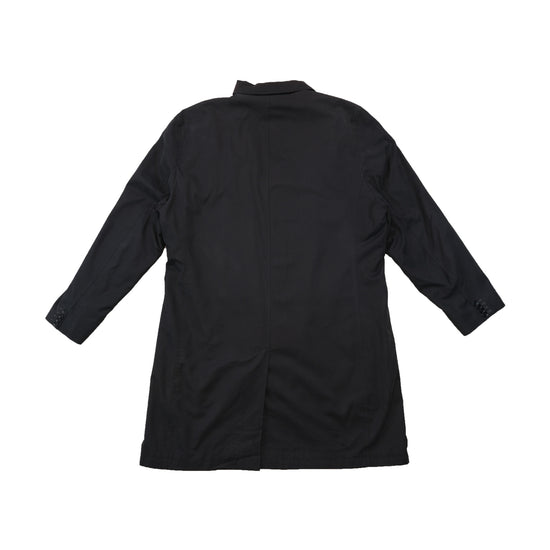 Christian Berg Minimalist Black Button Front Coat Jacket