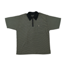 Camisa Armas com Micro Quadrados e gola com Fecho