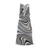 SNOB Abstract Swirl Print Sleeveless Midi Dress