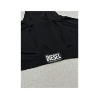 Diesel Cropped Logo Hoodie