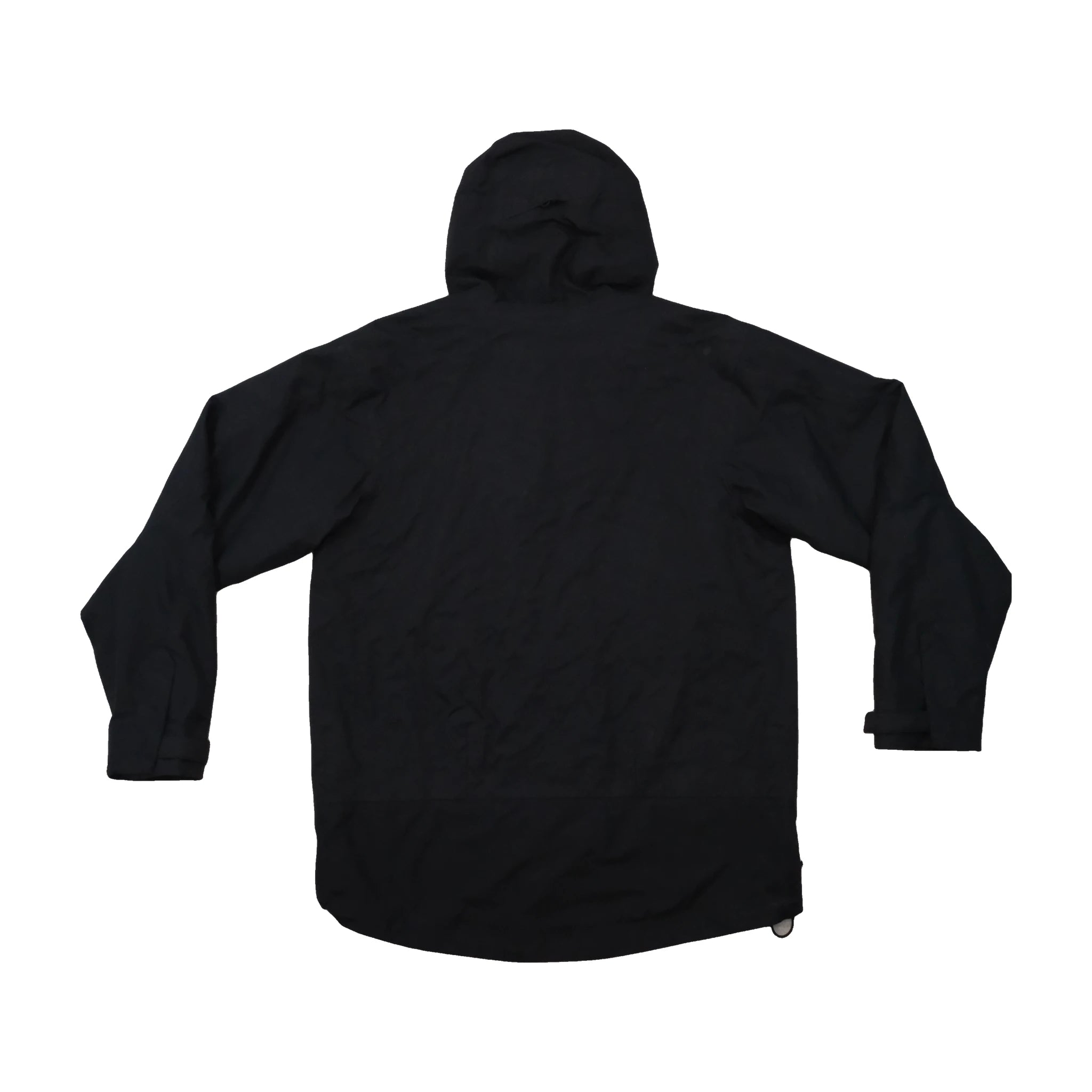 Nike Vintage Black Hooded Technical Nylon Jacket