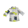 Giselle Patchwork Stripe Button Up Shirt
