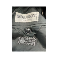 Blazer Dolce & Gabbana cinzento de Dois Botões em Mistura de Lã