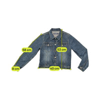Donaldson Disney Mickey Embroidered Denim Jacket