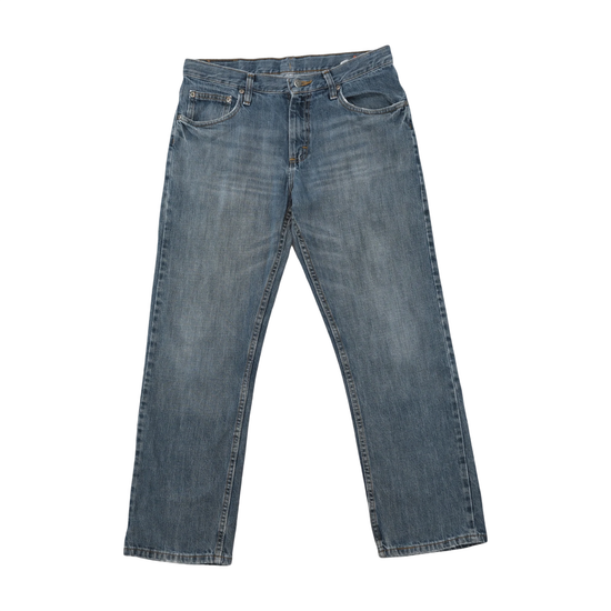 Lee Premium Select Mid Wash Cotton Straight Leg Jeans