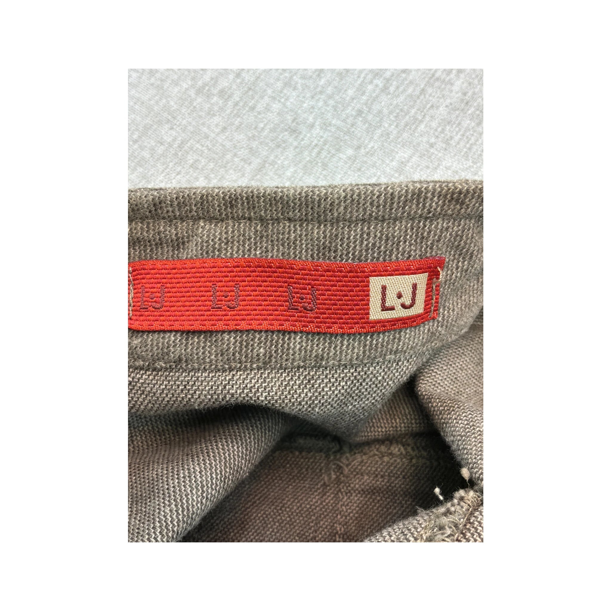 Liu Jo Brown Pleated Mini Skirt