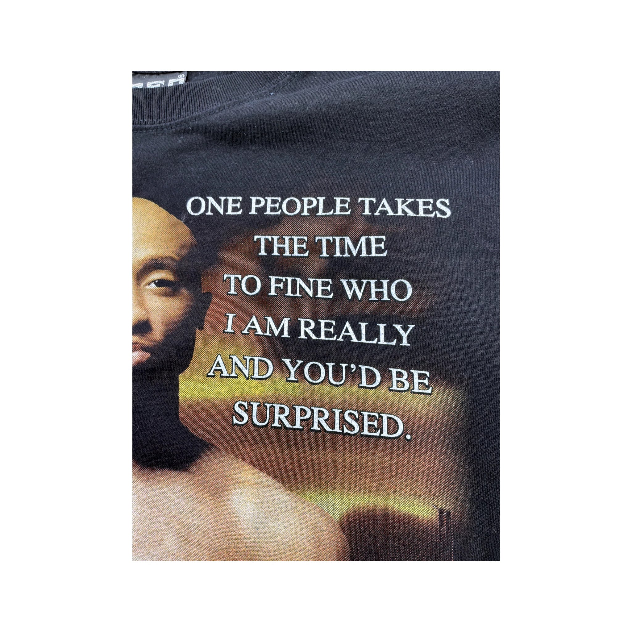 2Pac Double-Sided Graphic Cotton T-shirt