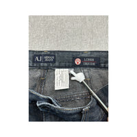 Calças de ganga Armani Jeans com Interior em Linho de perna direita