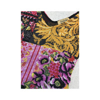 Top de alças Ferrone com Patchwork floral