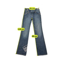 Clink Jeans London Low-Rise Bootcut Cotton Denim Jeans