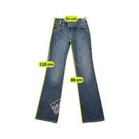 Clink Jeans London Low-Rise Bootcut Cotton Denim Jeans
