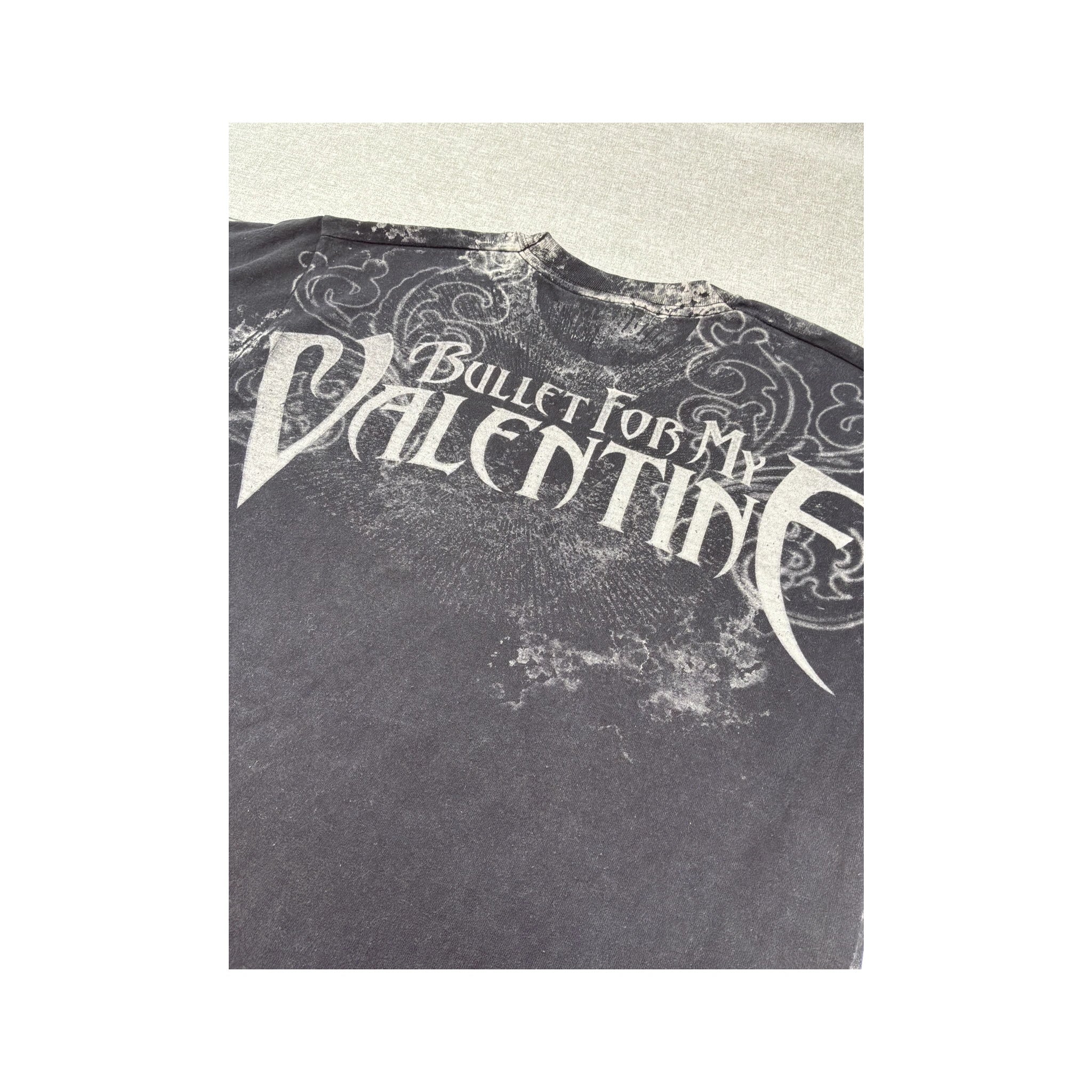 Camisa Bullet For My Valentine em algodão com estampado de Caveira