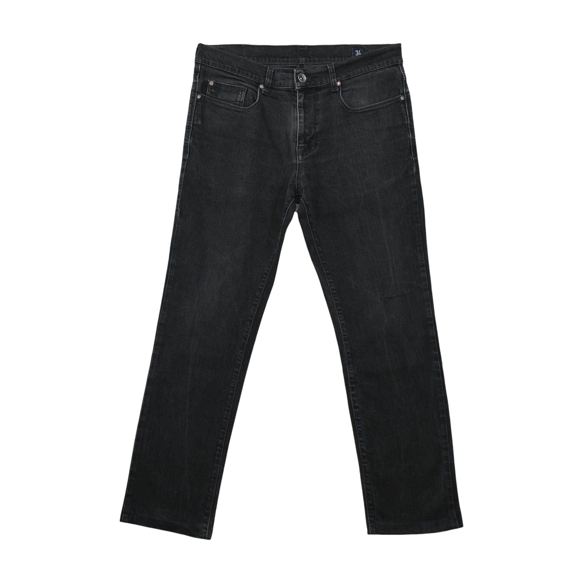 Rifle Black Wash Cotton Stretch Jeans