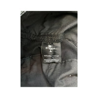 Thrills Co Black Organic Cotton Cargo Chinos