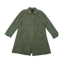 Vintage Olive Green Longline Raglan Utility Jacket