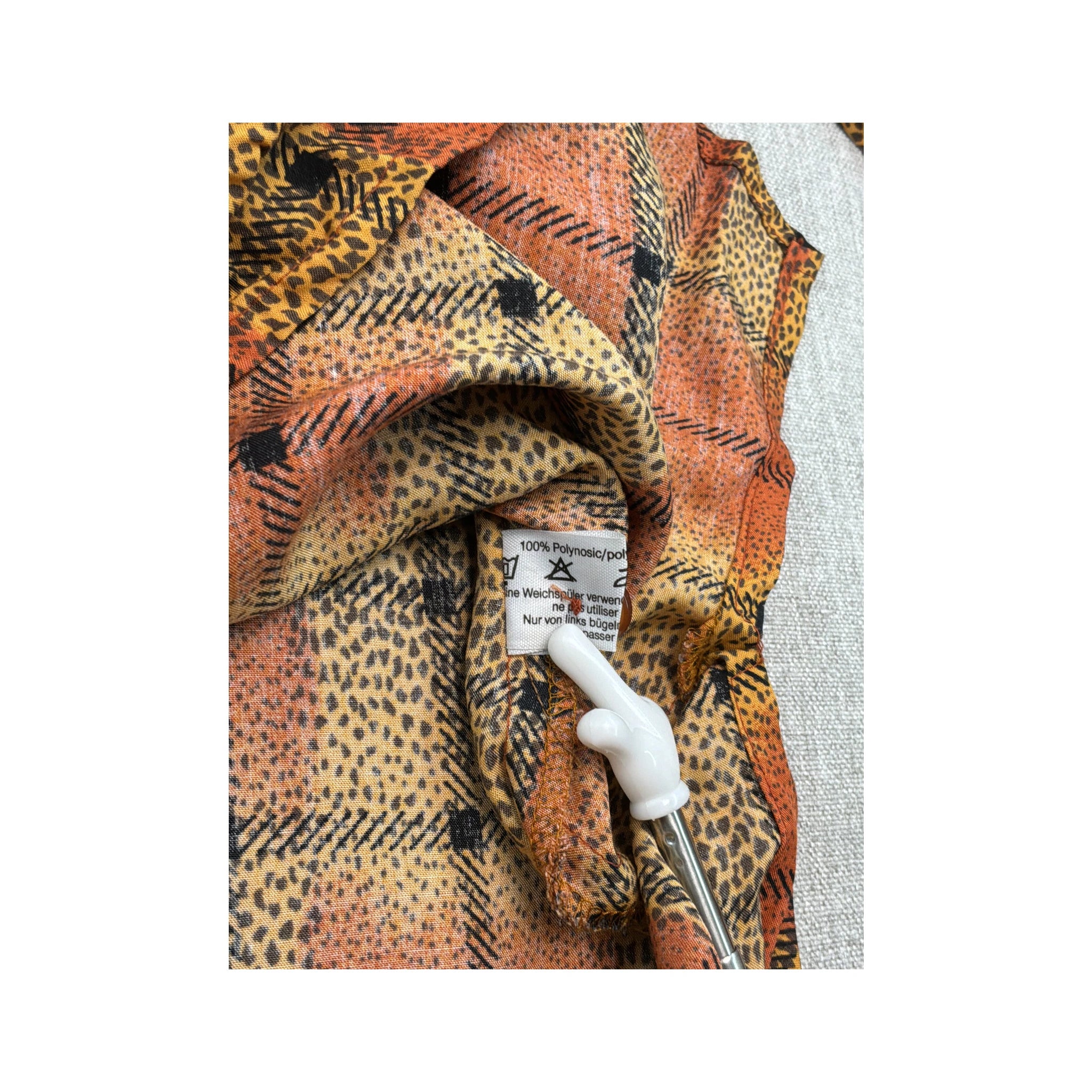 Sommermann Orange &amp; Yellow Plaid Button-Up Shirt