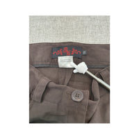 Americo Tavar Embroidered Lace-Up Cotton Pants