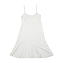 Faddy's Crochet Trim White Cotton Slip Dress
