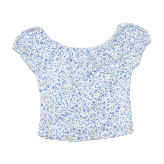 Blusa Axara floral de Ombros Descobertos