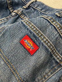 Calças de ganga Dickies em algodão de perna direita Desbotados